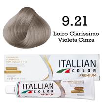 Coloração 9.21 Loiro Claríssimo Violeta Cinza Itallian Color Coloração 9.21 Loiro Claríssimo Violeta Cinza Itallian Color
