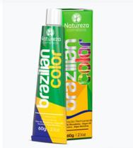 Coloração acobreados brazilian color - natureza cosméticos