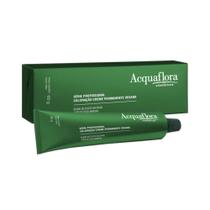 Coloração Acquaflora Creme Permanente Vegana 44.62 Castanho Natural Vermelho Violeta 60g