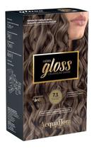 Coloração Acquaflora Hidra Gloss 7.1 Louro Natural 177g
