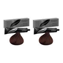 Coloraçao Acquaflora Sem Amonia 6.77 Lou Esc Marrom Int-2Un