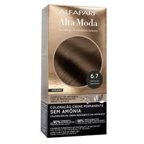 Coloração Alfaparf Alta Moda Sem Amônia 6.7 Chocolate Coloração Alfaparf Alta Moda Sem Amônia 6.7 Chocolate