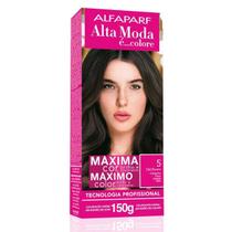 Coloracao Alta Moda 5.0 Castanho Claro - Alfaparf Coloracao Alta Moda 5.0 Castanho Claro - Alfaparf