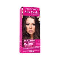 Coloração Alta Moda 5.7 Castanho Luminoso Médio Coloração Alta Moda 5.7 Castanho Luminoso Médio