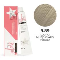 Coloração Aming Colors 9.89 Louro Muito Claro Pérola