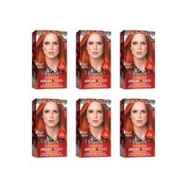 Coloraçao Beauty Color 76.66 Ruivo Ariel - Kit C/6Un
