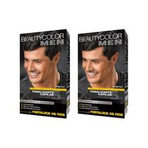 Coloraçao Beauty Color Men Preto - Kit Com 2Un