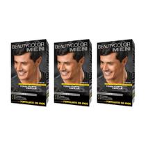 Coloraçao Beauty Color Men Preto - Kit Com 3Un Coloraçao Beauty Color Men Preto - Kit Com 3Un