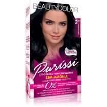 Coloração Beautycolor Suave s/Amônia Puríssi 2.11 Preto Azulado