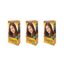 Coloraçao Bigen 45 Chocolate - Kit Com 3Un Coloraçao Bigen 45 Chocolate - Kit Com 3Un