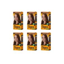 Coloraçao Bigen 46 Castanho Claro - Kit Com 6Un