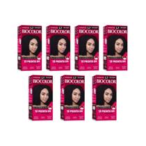 Coloraçao Biocolor Creme 1.7 Preto Int - Kit Com 7Un