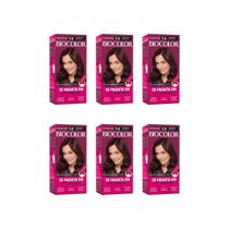 Coloraçao Biocolor Creme 5.6 Vermelho Glamuroso-Kit C/6Un