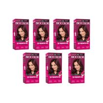 Coloraçao Biocolor Creme 5.6 Vermelho Glamuroso - Kit C/7Un