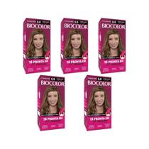 Coloraçao Biocolor Creme 8.0 Louro Claro - Kit Com 5Un Coloraçao Biocolor Creme 8.0 Louro Claro - Kit Com 5Un