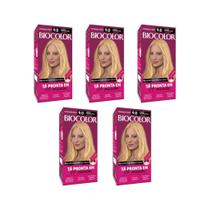 Coloraçao Biocolor Creme 9.0 Louro Super Claro - Kit Com 5Un