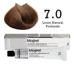 Coloração Capilar 7.0 Louro Natural Profundo Majirel L'Oréal