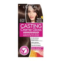 Coloração Casting Creme Gloss L'Oréal Paris - 400 Castanho Natural