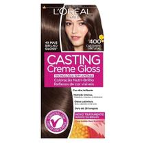 Coloração Casting Creme Gloss L'Oréal Paris - 400 Castanho Natural