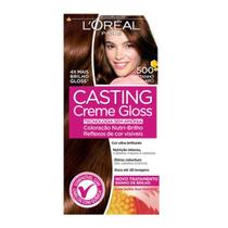 Coloração Casting Creme Gloss L'Oréal Paris - 500 Castanho Claro