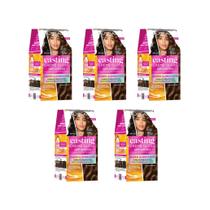Coloraçao Casting Gloss 532 Petit Gateau - Kit Com 5Un