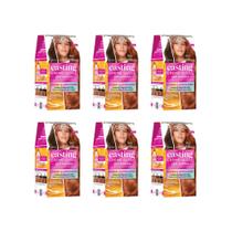 Coloraçao Casting Gloss 743 Louro Acobreado - Kit Com 6Un