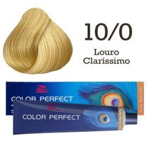 Coloração Color Perfect 10/0 Louro Claríssimo Wella