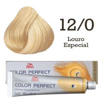 Coloração Color Perfect 12/0 Louro Especial Wella