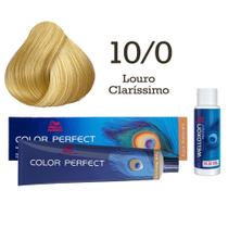 Coloração Color Perfect 8/2 Louro Claro Mate + Emulsão Oxi 30 Welloxon Wella Coloração Color Perfect 8/2 Louro Claro Mate + Emulsão Oxi 30 Welloxon Wella