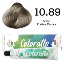 Coloração Coloratto 10.89 Loiro Platina Pérola Itallian Color