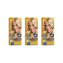 Coloraçao Cor&Ton 9.0 Louro Clarissimo 50 G-Kit C/3