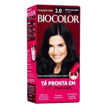 Coloração Creme 2.0 Preto Azulado Em Alta - Biocolor