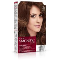 Coloracao creme 7.7 chocolate dourado amend magnific color