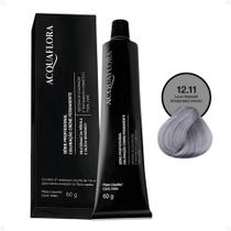 Coloração Creme Acquaflora 12.11 Louro Especial Acinzentado Intenso 60g