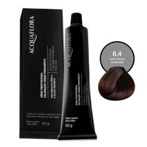 Coloração Creme Acquaflora 6.4 Louro Escuro Acobreado 60g