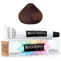 Coloração Creme Bio Extratus 7.35 Louro Médio Dourado Acaju
