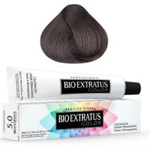 Coloração Creme Bio Extratus Color 5.0 Castanho Claro Coloração Creme Bio Extratus Color 5.0 Castanho Claro
