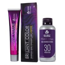 Coloração Creme Brilliant Color 00S Intensificador de Clareamento 50g + Ox 30v. - Si
