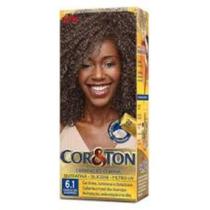 Coloração Creme Cor & Ton Niely Louro Escuro Acinzentado 6.1 Coloração Creme Cor & Ton Niely Louro Escuro Acinzentado 6.1