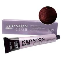 Coloração Creme Dual Block Keraton Color 4.65 Castanho Médio Vermelho Acajú 50g - Kert