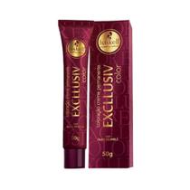 Coloração Creme Haskell Excllusiv Color 5.20 Castanho Claro Violine 50g