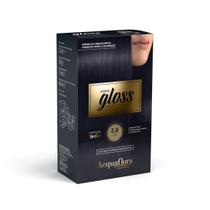 Coloração Creme Hidra Gloss 2.8 Preto Azulado - Acquaflora Coloração Creme Hidra Gloss 2.8 Preto Azulado - Acquaflora