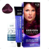 Coloração Creme Kert Keraton Selfie 6.26 Marsala