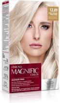 Coloração creme magnific color 12.89 louro claríssimo pérola cendre amend