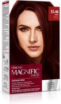 Coloração creme magnific color 55.46 amora amend