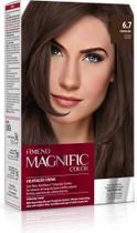 Coloração creme magnific color 6.7 chocolate amend