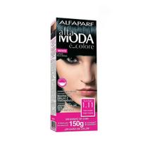 Coloração Creme Nº 1.11 Ouro Negro - Preto Azulado Alta Moda 150g - Alfaparf