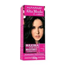 Coloração Creme Nº 1 Jabuticaba Preto Alta Moda Alfaparf Coloração Creme Nº 1 Jabuticaba Preto Alta Moda Alfaparf