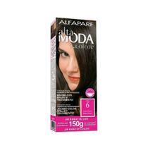 Coloração Creme Nº 6 Chá - Louro Escuro Alta Moda 150g - Alfaparf