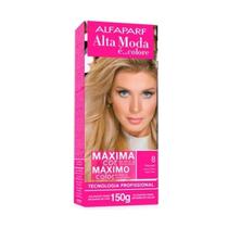 Coloração Creme Nº 8 Guaraná Louro Claro Alta Moda